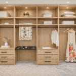 Natural Grain Oak Closets
