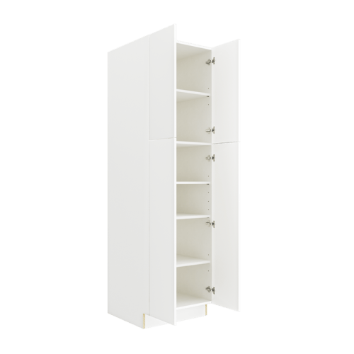 Matte White Pantry Cabinet PC2484
