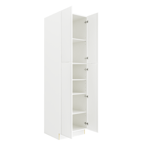 Matte White Pantry Cabinet PC2490