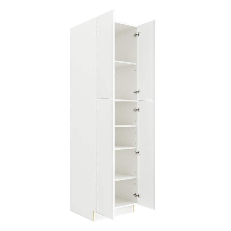 Matte White Pantry Cabinet PC2490