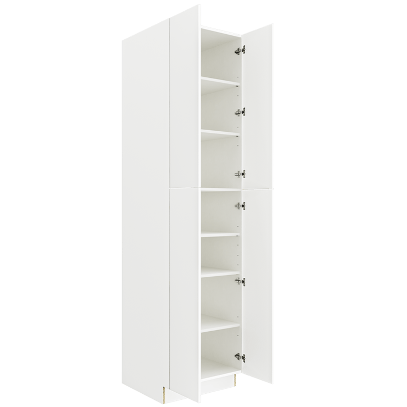 Matte White Pantry Cabinet PC2496