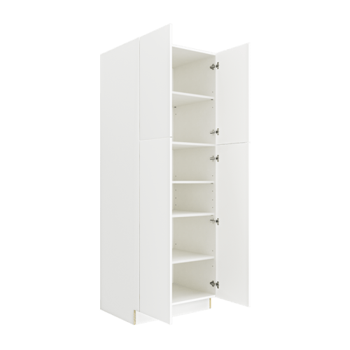 Matte White Pantry Cabinet PC3084