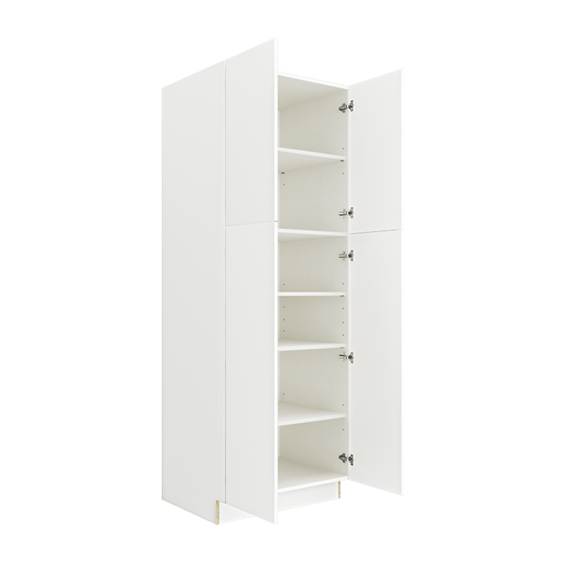 Matte White Pantry Cabinet PC3084