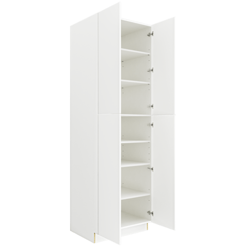 Matte White Pantry Cabinet PC3096
