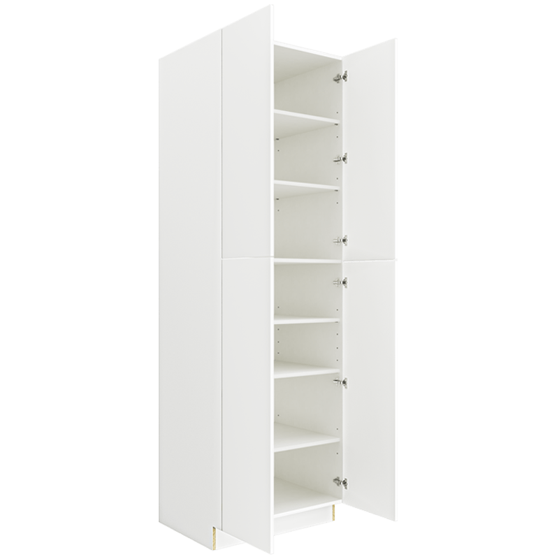 Matte White Pantry Cabinet PC3096