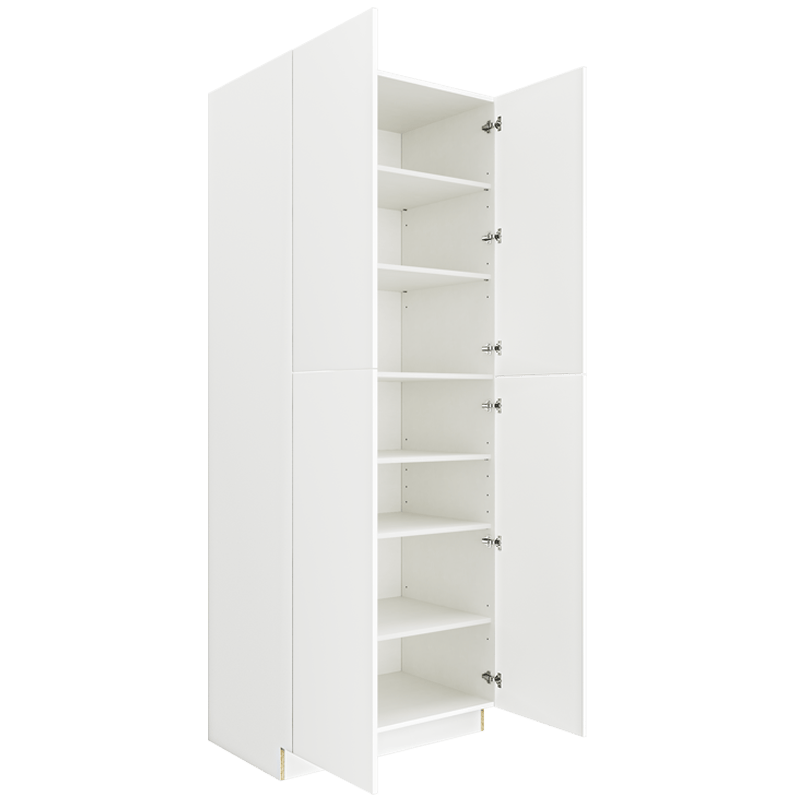 Matte White Pantry Cabinet PC3696
