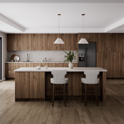 Sumptuous Walnut Cabinets – SWT-01