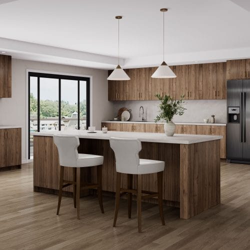 Sumptuous Walnut Cabinets – SWT-02