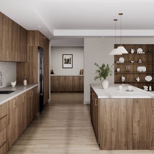 Sumptuous Walnut Cabinets – SWT-03