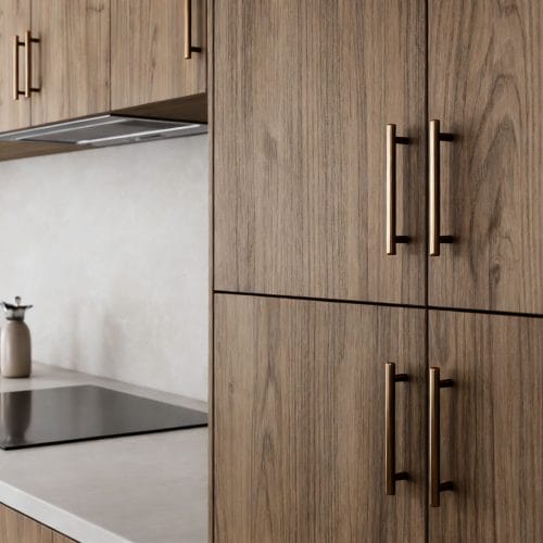 Sumptuous Walnut Cabinets – SWT-04