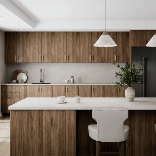 Sumptuous Walnut Cabinets – SWT-06