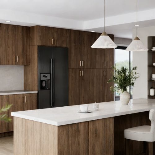 Sumptuous Walnut Cabinets – SWT-07