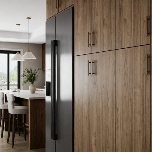 Sumptuous Walnut Cabinets – SWT-09