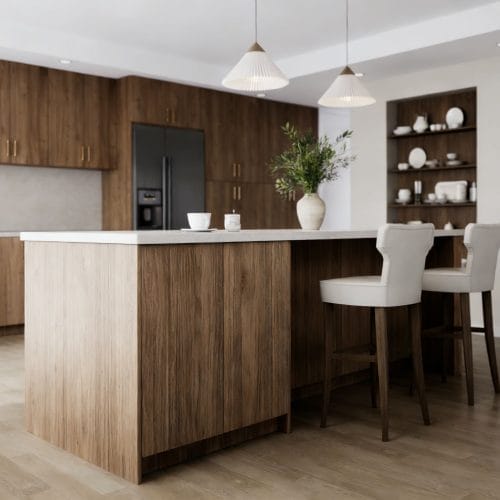 Sumptuous Walnut Cabinets – SWT-10