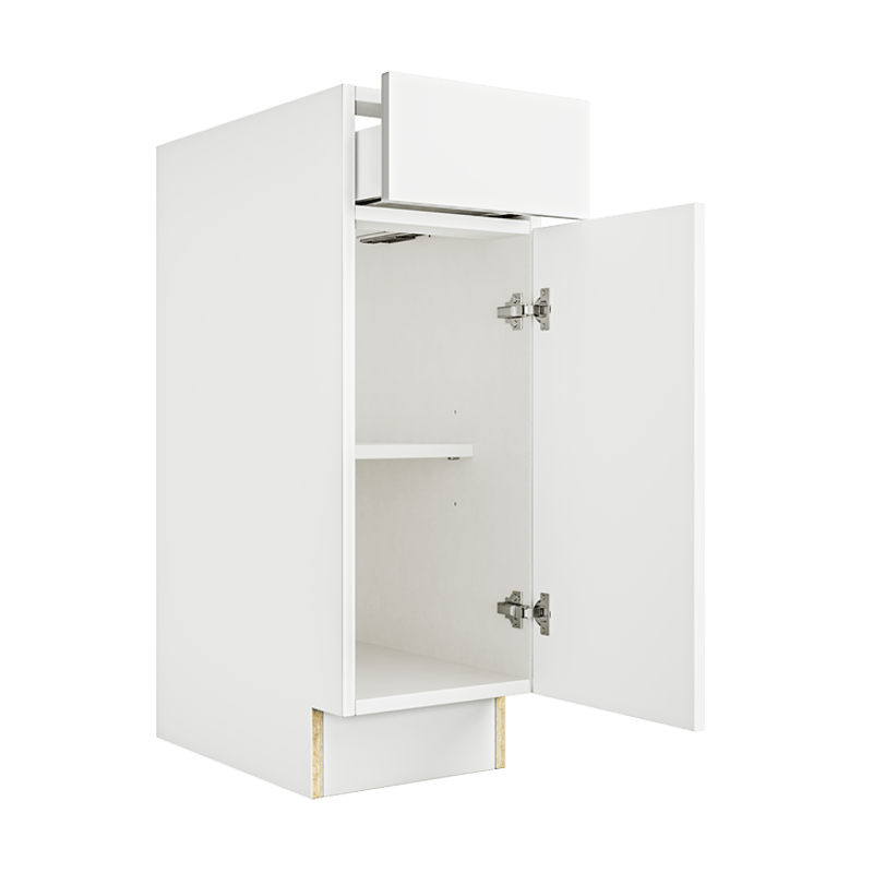 Matte White Vanity Base Cabinet VB12