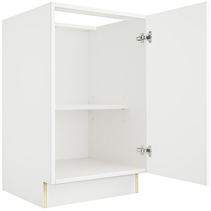Matte White Vanity Base Full Door Cabinet VB21FHD