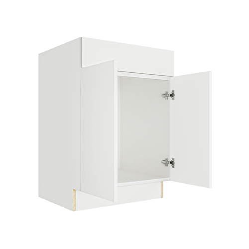 Matte White Vanity Sink Base Cabinet VSB24