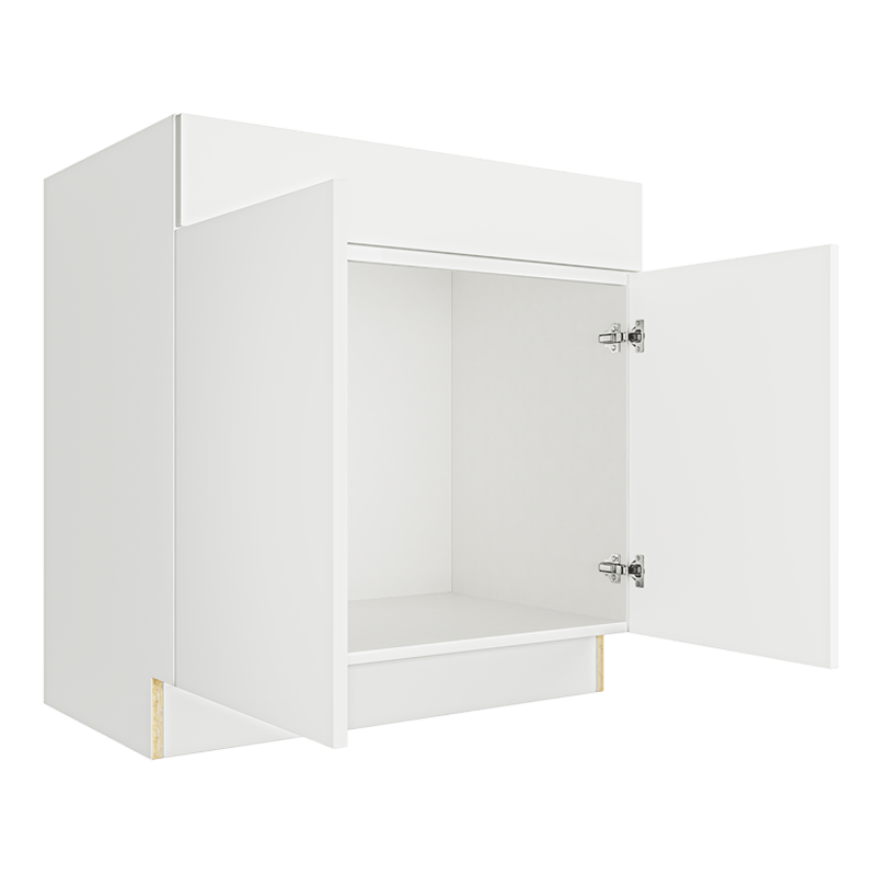 Matte White Vanity Sink Base Cabinet VSB33