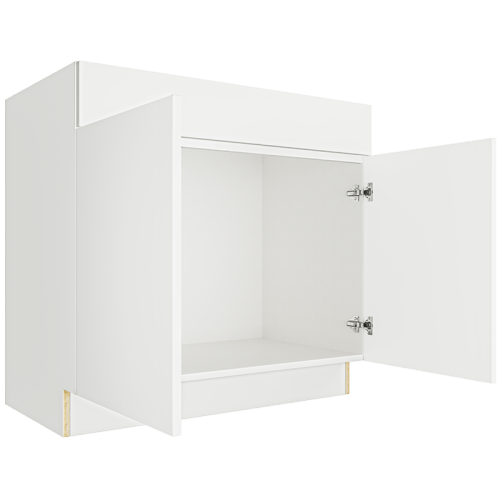 Matte White Vanity Sink Base Cabinet VSB36