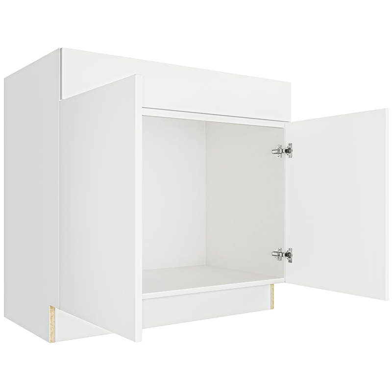 Matte White Vanity Sink Base Cabinet VSB36