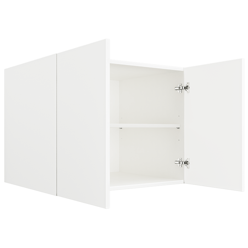 Matte White Wall Cabinet W302424
