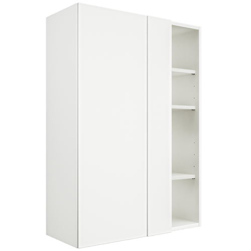 Matte White Wall Blind Corner Cabinet WBC3042