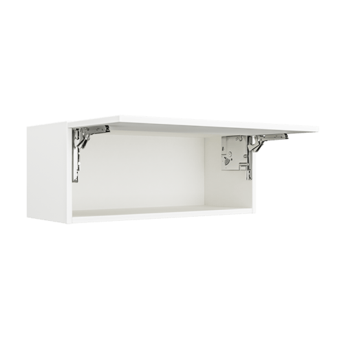 Matte White Wall Single Lift Cabinet WSL3012