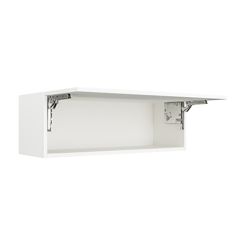 Matte White Wall Single Lift Cabinet WSL3612