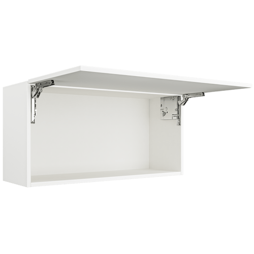 Matte White Wall Single Lift Cabinet WSL3618