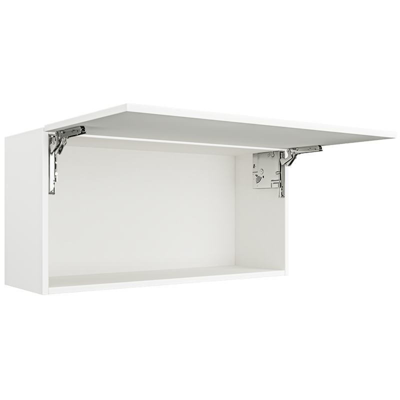 Matte White Wall Single Lift Cabinet WSL3618