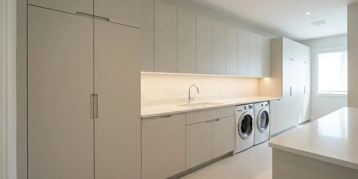 Wall-to-wall cabinetry