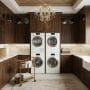 high end laundry room villa