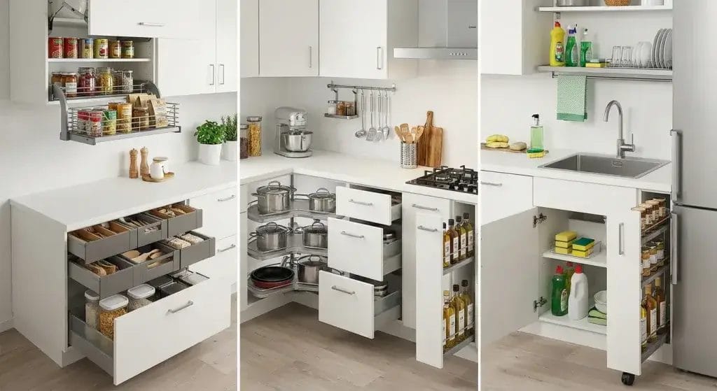 Cabinet - smart kitchen storage solutions Smart Kitchen Storage Solutions