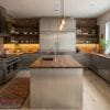 The Mixed Material Kitchen (Wood & Steel)