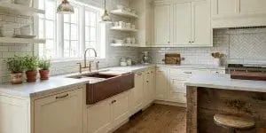 Transitional style kitchen
