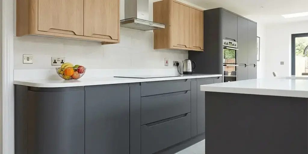 Vacuum Pressed Cabinet Doors Kitchen