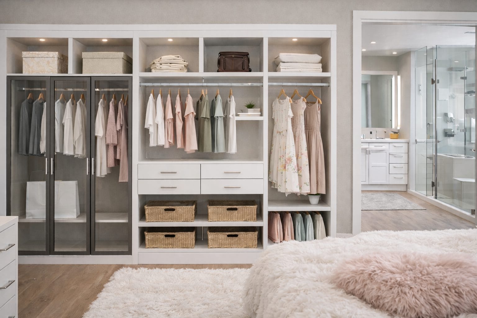 White Style Closets