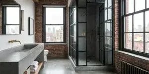 Industrial Loft Style Bathroom