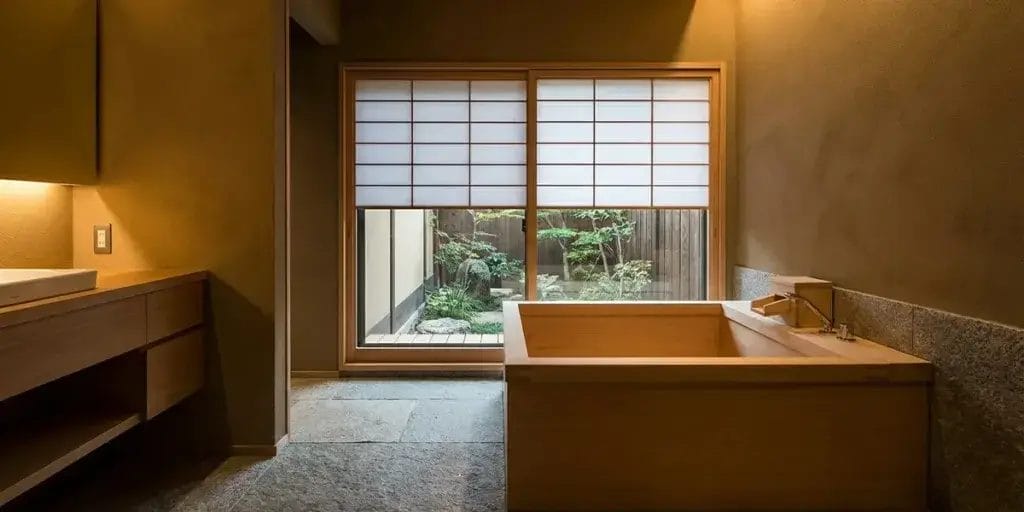 Japanese Zen Style Bathroom