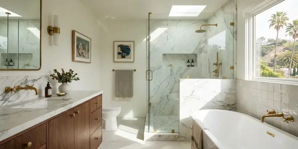 Modern American Style Bathroom