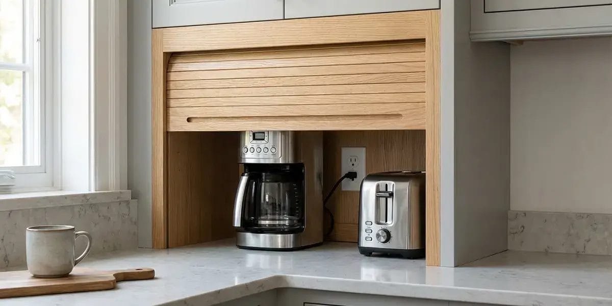 Modern Kitchen Appliance Garage