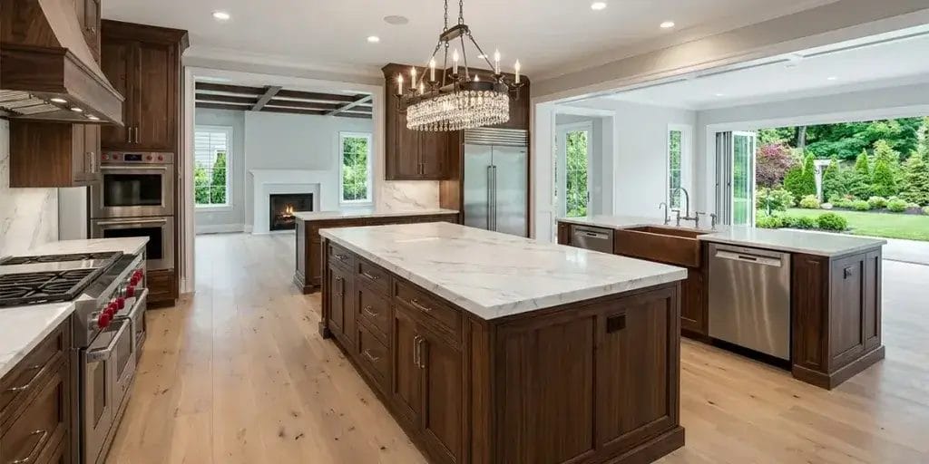 modern transitional kitchen design