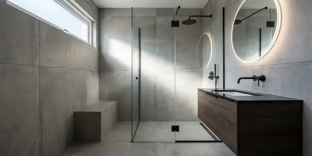 Modern Minimalist Style Bathroom