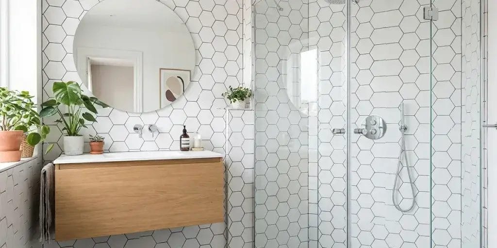 Nordic Minimalist Style Bathroom