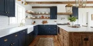 rustic farmhouse kitchen