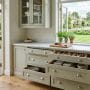 Transitional Kitchen Cabinet Drawers