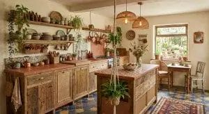 Boho Kitchen Style1