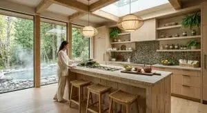Spa-Inspired Kitchen Design1