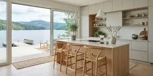 Scandinavian Lake Kitchen