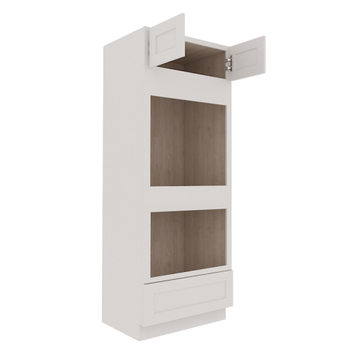 Serene Dove White Shaker Tall Oven Cabinet OC338424